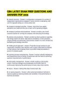 GBA LATEST EXAM PREP QUESTIONS AND ANSWERS PDF 2026&period;&NewLine;&NewLine;