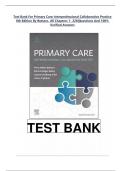 Test Bank for Primary Care&colon; A Collaborative Practice&comma; 6th Edition Terry Buttaro&comma; JoAnn Trybulski&comma; Patricia Polgar-Bailey Joanne Sandberg-Cook &lpar;All Chapters 1- 228&rpar; Questions and Answers