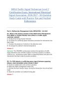 IMSA TRAFFIC SIGNAL TECHNICIAN LEVEL 2 CERTIFICATION EXAM&comma; INTERNATIONAL MUNICIPAL SIGNAL ASSOCIATION&comma; 2026&sol;2027 &ndash; 50-QUESTION STUDY GUIDE WITH PRACTICE TEST AND VERIFIED ELABORATIONS&period;