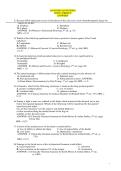 ANATOMY QUESTIONS WITH CORRECT ANSWERS