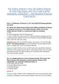 FIRE SAFETY DIRECTOR &sol; FIRE LIFE SAFETY DIRECTOR ON-SITE PREP EXAM&comma; NYC FIRE CODE & NFPA STANDARDS&comma; 2026&sol;2027 &ndash; 100-QUESTION PRACTICE EXAMINATION&period;