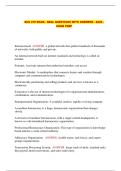 BUS 375 EXAM - REAL QUESTIONS WITH ANSWERS - 2026 - EXAM PREP