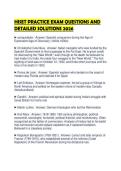 HISET PRACTICE EXAM QUESTIONS AND DETAILED SOLUTIONS 2026&period;&NewLine;&NewLine;