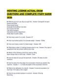 HOISTING LICENSE ACTUAL EXAM QUESTIONS AND COMPLETE STUDY GUIDE 2026&period;&NewLine;&NewLine;