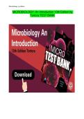 Test Bank for Microbiology&colon; An Introduction&comma; 13th Edition by Tortora &ndash; Chapter Questions & Answers
