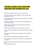 HOISTING LICENSE LATEST EXAM PREP QUESTIONS AND ANSWERS PDF 2026&period;&NewLine;&NewLine;