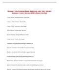 Missouri Title Producer   Exam Questions with 100&percnt; Correct Answers &vert; Latest Version 2026 &vert; Expert Verified 