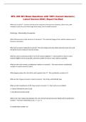 MTL 200 Exam Questions with 100&percnt; Correct Answers &vert; Latest Version 2026 &vert; Expert Verified 