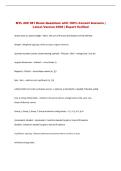 MTL 200 Exam Questions with 100&percnt; Correct Answers &vert; Latest Version 2026 &vert; Expert Verified 
