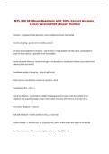 MTL 200 Exam Questions with 100&percnt; Correct Answers &vert; Latest Version 2026 &vert; Expert Verified 