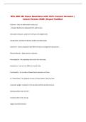 MTL 200 Exam Questions with 100&percnt; Correct Answers &vert; Latest Version 2026 &vert; Expert Verified 