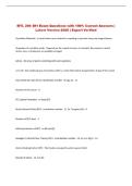 MTL 200 Exam Questions with 100&percnt; Correct Answers &vert; Latest Version 2026 &vert; Expert Verified 