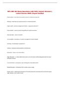 MTL 200 Exam Questions with 100&percnt; Correct Answers &vert; Latest Version 2026 &vert; Expert Verified 