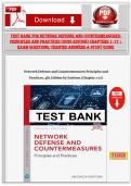 Network Defense and Countermeasures Principles and Practices Test Bank Chapters 1&ndash;17 &vert; Exam Questions&comma; Verified Answers & Study Guide 2026