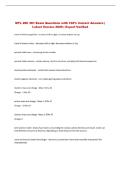 MTL 200 Exam Questions with 100&percnt; Correct Answers &vert; Latest Version 2026 &vert; Expert Verified 
