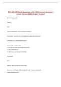 MTL 200 Exam Questions with 100&percnt; Correct Answers &vert; Latest Version 2026 &vert; Expert Verified 
