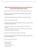 MTL 200 Exam Questions with 100&percnt; Correct Answers &vert; Latest Version 2026 &vert; Expert Verified 