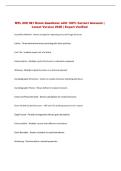 MTL 200 Exam Questions with 100&percnt; Correct Answers &vert; Latest Version 2026 &vert; Expert Verified 