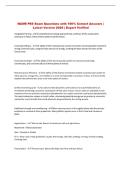 NASM PES Exam Questions with 100&percnt; Correct Answers &vert; &NewLine;Latest Version 2026 &vert; Expert Verified 