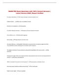 NASM PES Exam Questions with 100&percnt; Correct Answers &vert; &NewLine;Latest Version 2026 &vert; Expert Verified 