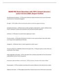 NASM PES Exam Questions with 100&percnt; Correct Answers &vert; &NewLine;Latest Version 2026 &vert; Expert Verified 
