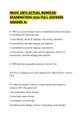 MUSIC 2MT3 PRACTICE SCRIPT 2026&NewLine;QUESTIONS SOLUTIONS GRADED A&plus;