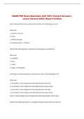 NASM PES Exam Questions with 100&percnt; Correct Answers &vert; &NewLine;Latest Version 2026 &vert; Expert Verified 