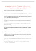 NASM PES Exam Questions with 100&percnt; Correct Answers &vert; &NewLine;Latest Version 2026 &vert; Expert Verified 