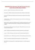 NASM PES Exam Questions with 100&percnt; Correct Answers &vert; &NewLine;Latest Version 2026 &vert; Expert Verified 
