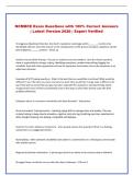 NCMHCE Exam Questions with 100&percnt; Correct Answers &NewLine;&vert; Latest Version 2026 &vert; Expert Verified 
