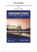  Test Bank for Consider Ethics&colon; Theory&comma; Readings&comma; and Contemporary Issues&comma; 4th edition by Bruce Waller&comma; Chapter 1-19 &vert; All Chapters 