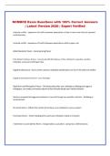 NCMHCE Exam Questions with 100&percnt; Correct Answers &NewLine;&vert; Latest Version 2026 &vert; Expert Verified 