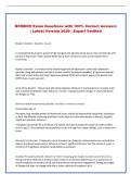 NCMHCE Exam Questions with 100&percnt; Correct Answers &NewLine;&vert; Latest Version 2026 &vert; Expert Verified 