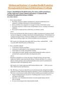Edelman and Kudzma&rsquo;s Canadian Health Promotion Throughout the Life Span 1st Edition Dames Chapter 1 - 25 Updated 2026 Test Bank &NewLine;