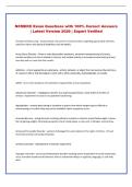 NCMHCE Exam Questions with 100&percnt; Correct Answers &NewLine;&vert; Latest Version 2026 &vert; Expert Verified 