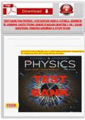 Physics 12th Edition Test Bank Chapters 1&ndash;32 &vert; Exam Questions&comma; Verified Answers & Complete Study Guide 2026