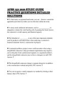 AFSB 152 2026 STUDY GUIDE&NewLine;PRACTICE QUESTIONS DETAILED&NewLine;SOLUTIONS&NewLine;