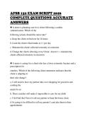 AFSB 152 EXAM SCRIPT 2026&NewLine;COMPLETE QUESTIONS ACCURATE&NewLine;ANSWERS
