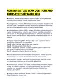 NUR 2206 ACTUAL EXAM QUESTIONS AND COMPLETE STUDY GUIDE 2026&period;&NewLine;&NewLine;