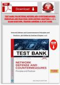 Network Defense and Countermeasures Principles and Practices Test Bank Chapters 1&ndash;17 &vert; Exam Questions&comma; Verified Answers & Study Guide 2026