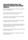 NAFC EXAMS BUNDLE PRACTICE SCRIPT&NewLine;2026 QUESTIONS WITH ANSWERS GRADED&NewLine;A&plus;&NewLine;