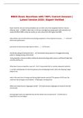 NSCA Exam Questions with 100&percnt; Correct Answers &vert; Latest Version 2026 &vert; Expert Verified 