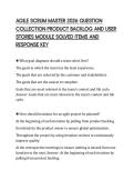 AGILE SCRUM MASTER 2026 QUESTION&NewLine;COLLECTION PRODUCT BACKLOG AND USER&NewLine;STORIES MODULE SOLVED ITEMS AND&NewLine;RESPONSE KEY