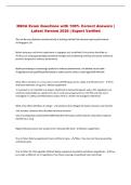 NSCA Exam Questions with 100&percnt; Correct Answers &vert; Latest Version 2026 &vert; Expert Verified 