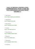 NAFC EXAMS BUNDLE ACTUAL&NewLine;EXAMINATION 2026 QUESTIONS&NewLine;WITH ANSWERS GRADED A&plus;