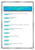 Epic Training &ndash; Comprehensive Study Guide&NewLine;2026&sol;2027 A&plus; Grade Questions & Answers