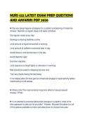 NURS 623 LATEST EXAM PREP QUESTIONS AND ANSWERS 2026&period;&NewLine;&NewLine;