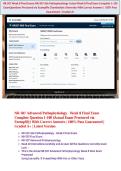 NR 507 Week 8 Final Exams NR-507 Adv Pathophysiology Actual Week 8 Final Exam Complete 1-100 ExamQuestions Proctored via Examplify Chamberlain University With Correct Answers &vert; 100&percnt; Pass Guaranteed &vert; Graded A&plus; &vert;