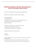 NSCA Exam Questions with 100&percnt; Correct Answers &vert; Latest Version 2026 &vert; Expert Verified 