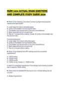 NURS 5434 ACTUAL EXAM QUESTIONS AND COMPLETE STUDY GUIDE 2026&period;&NewLine;&NewLine;